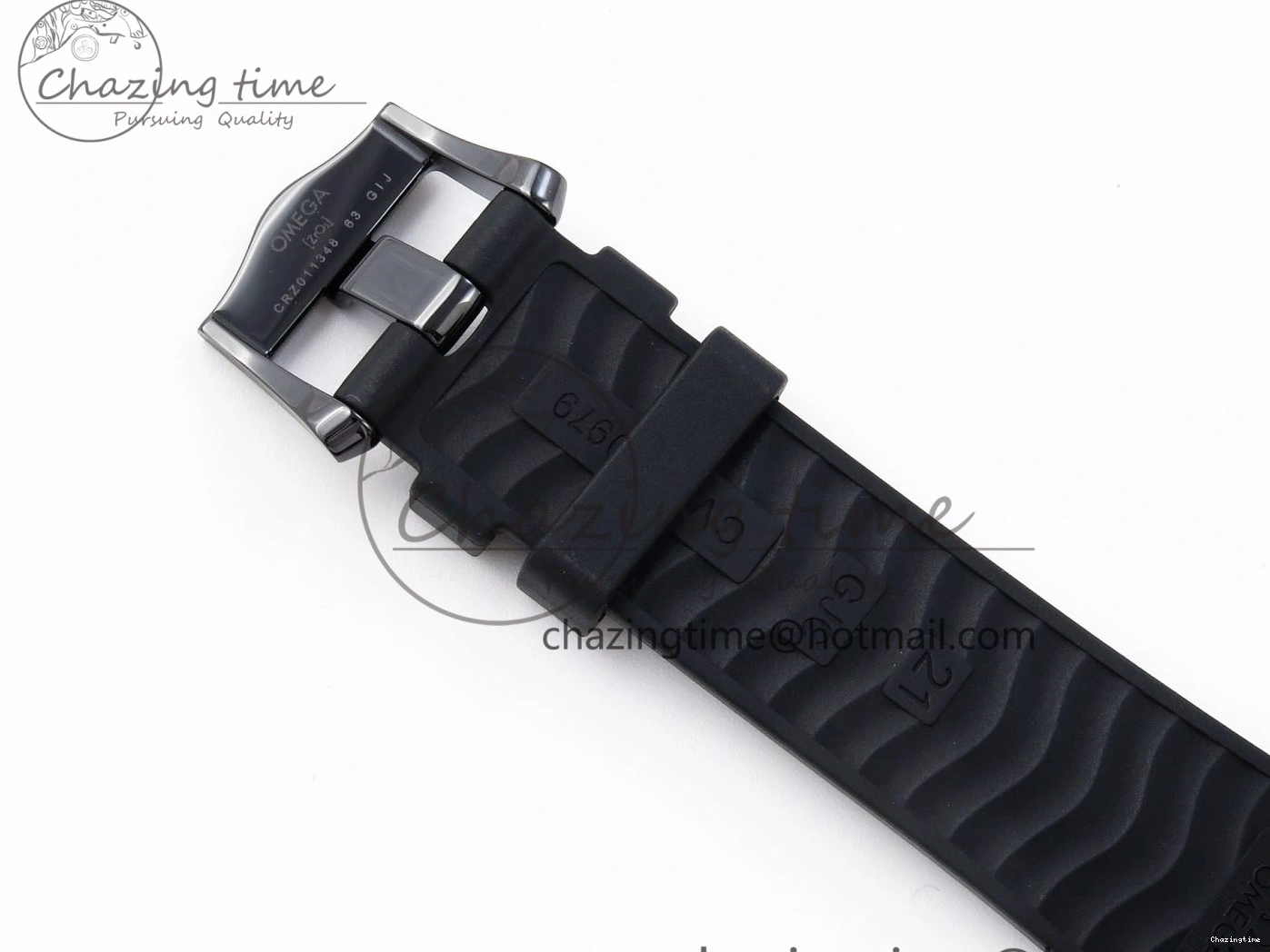 0325 SEAMASTER 300M 43.5MM BLACK CERAMIC VSF 1:1 BEST EDITION BLACK DIAL ON BLACK RUBBER STRAP A FashionForward 7766